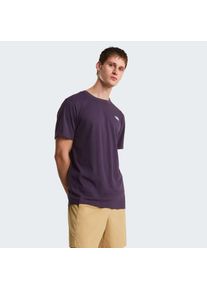 The North Face, Herren, T-Shirt &raquo;M EVOLUTION SIMPLE DOME REGULAR SHORT SL&laquo; normale Passform, Kurzarm, f&uuml;r den Alltag, aus Poly-Baumwolle, ENDLESS DUSK