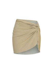 LSCN by LASCANA, Damen, Strandrock, salbeigr&uuml;n, 38, Elastischer Bund