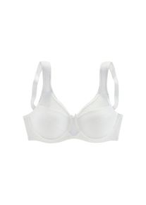 Nuance, Minimizer-BH mit B&uuml;gel und leicht transparentem T&uuml;ll im Obercup, creme, 85 - Cup E