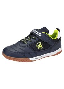 Jako, Unisex, Indoorschuh &raquo;J-SH WINGER EV&laquo; Hallenschuh, Sportschuhe, nicht abf&auml;rbende Sohle, dk navy/lime, 31, Funktionaler Indoorschuh von Jako