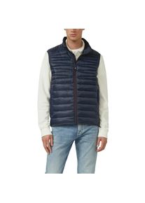 s.Oliver, Herren, Steppweste mit Stehkragen, NAVY, XXL, NAVY, Outdoor-Weste von s.Oliver Red Label
