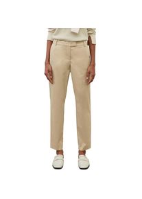 Marc O'Polo Marc O'Polo, Damen, Chinohose &raquo;Torne&laquo; mit klassischen B&uuml;gelfalten f&uuml;r mehr Eleganz, tall teak, 36 - N-Gr, Chinohose von Marc O'Polo