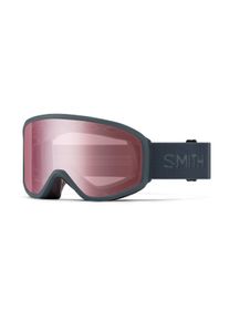 Smith REASON OTG | Okulary narciarskie unisex | Oprawka: Tworzywo Sztuczne Czarny | Kolor szkła: R&oacute;żowy Lustrzanka R&oacute;żowa