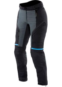 Dainese Mangen Abs&oslash;luteshell, textile pants waterproof women , color: Grey/Black/Light Blue , size: 44