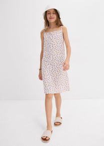 bonprix Rochie din jerse din material elastic cu bumbac (set/ 2 buc.), negru, 128/134