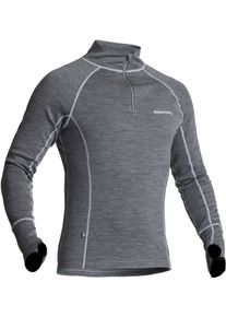 Halvarssons Warm Wool, functional shirt unisex , color: Grey , size: M