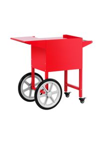 ROYAL CATERING Pop-corn kocsi - piros - 51 x 37 cm RCPT-16E