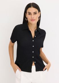 Maglia operata, Nero, Taglia 54/56 (XL), bonprix