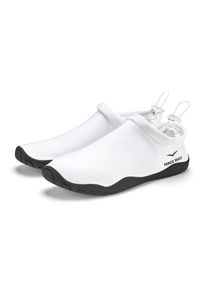 Aquaschuh Venice Beach "Badelatsche, Badeschuhe, Badeschlappe, Wasserschuh, leichter Slipper", M&auml;dchen, Gr. 43, schwarz-wei&szlig; (wei&szlig;, schwarz), Obermaterial: 80% Neopren, 20% Textilmaterial. Decksohle: 100% Textilmaterial. Futter: 100% Textilmaterial. Laufsohle: 100% Synthetik, kontrastfarbene Details, Schuhe Aquaschuh, schnelltrocknend mit ultraleichter Sohle VEGAN