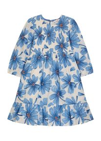 Sommerkleid DANAMADE "DANAMADE Dresses DMARLA", M&auml;dchen, Gr. 104, blau, Obermaterial: 100% Baumwolle. Futter: 100% Baumwolle, Kleider Sommerkleid