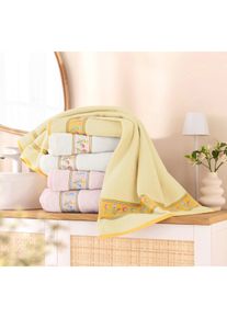 Dyckhoff unisex Handdoek in wit ,maat 50x100 cm - Handdoek, Witt, 100% Katoen