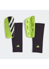 Fu&szlig;ball Schienbeinschoner adidas Performance "TIRO LEAGUE SCHIENBEINSCHONER", Gr. S, lucid lemon, wei&szlig;, lime burst, Protektoren Fu&szlig;ball Schienbeinschoner