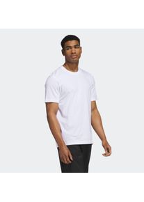 Poloshirt adidas Performance "UNIFARBENES", Herren, Gr. L, wei&szlig;, Obermaterial: 100% Baumwolle, Shirts Poloshirt