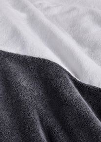 Parure de lit r&eacute;versible - gris - taille 135x200 cm - bonprix