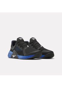 Trainingsschuh Reebok "FLIP CHARGE", Herren, Gr. 47, schwarz, vector blau, wei&szlig;, Synthetik, Textil, Schuhe Trainingsschuh