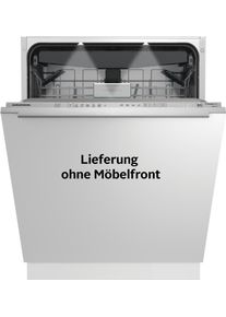 Grundig vollintegrierbarer Geschirrsp&uuml;ler "GNVP4410DW", Energieeffizienz: A, silber (wei&szlig;), B:59,8cm H:81,8cm T:55cm, Geschirrsp&uuml;ler, seitlicher Statusindikator, vollintegrierbarer Geschirrsp&uuml;ler