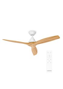 Klarstein Santa Elena mennyezeti ventil&aacute;tor | 132 cm | 35 W | 25 m&sup2; | Csendes műk&ouml;d&eacute;s | Fa
