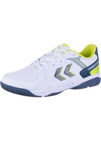 Hummel COURT CONTROL II Hallenschuhe Herren - Gr&ouml;&szlig;e 44 - wei&szlig;