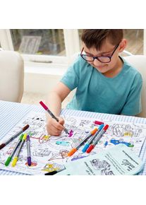 Eat Sleep Doodle, Tischset, Platzset und 10 Peter-Rabbit-Spielsteine (1 Stk., 47 x 33 cm)