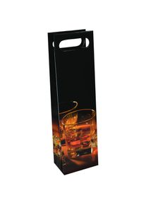 Office Products, Geschenkverpackung, Flaschen-geschenkt&uuml;te, laminiert, 12x8x41, 5cm, mit henkel, verschiedene designs (12x)