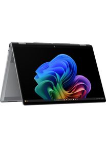 HP OmniBook X FlipNGAI 16-ar0154ng Copilot+ PC Touchscreen Windows 11 Home (16", 512 GB, 16 GB, Deutschland, AMD Athlon II P340), Notebook, Silber