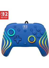 Turtle Beach Pro Controller Afterglow Wave Wired Blue (Switch, Switch OLED), Gaming Controller, Blau