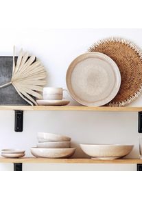 Like. by Villeroy & Boch, Geschirrset, Tafelset 4tlg.EC Perlemor Sand (4 Stk.)