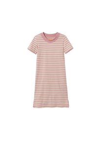 Tchibo - Kinder-Jerseykleid - Gr. 122/128 - beige/gestreift