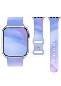 OEM Silikonarmband f&uuml;r Smartwatch 22 mm BLAU (22 mm, Silikon), Uhrenarmband, Blau