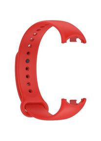 OEM Mi Band 8 / M8 Silikonarmband (6), ROT (Silikon), Uhrenarmband, Rot