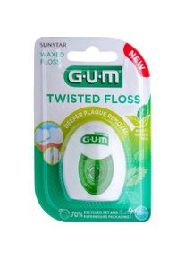 Sunstar Gum, Zahnseide, GUM Twisted Floss Zahnseide 30m gewachst (30 m)