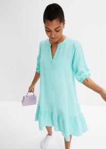 bonprix Kleid aus Musselin, gr&uuml;n, Musselin