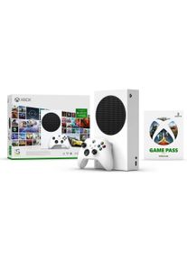 Microsoft Xbox Series S - Starter Bundle, Spielkonsole, Weiss