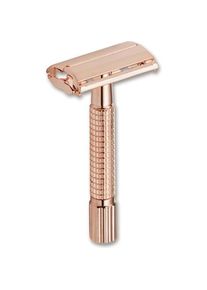 B&ouml;ker B&ouml;ker, Rasierhobel + Rasiermesser, Rasierhobel Butterfly Rose Gold