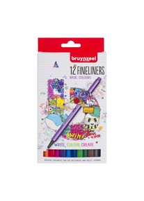 Bruynzeel - Fineliners 12 pcs.