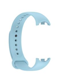 OEM Mi Band 9 / M9 / 8 / M8 (9) Silikonarmband, HELLBLAU (Silikon), Uhrenarmband, Blau