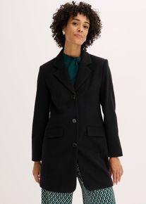 bonprix Blazermantel, schwarz, Gr.48, Schicker Blazermantel