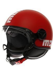 Momo Design Momodesign FGTR Classic Candy S26, open face helmet , color: Matt Red/White , size: M