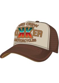 Rokker Speed Crew, tampa , cor: Castanho/Bege , tamanho: Medida unit&aacute;ria