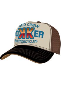 Rokker Speed Crew, cap , color: Brown/Black/Beige , size: One Size