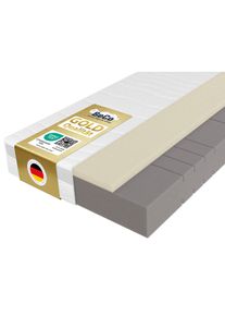 Beco Hybridschaum-Matratze &raquo;Feel Like Latex ONE KS - GOLD, Matratze 90x200 cm, 140x200 cm und mehr&laquo; 21 cm hoch 1 Stk. tlg. Ergonomischer Hybridschaum 