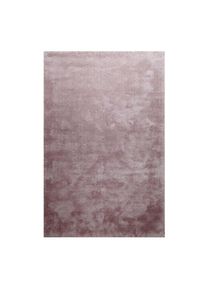 Homie Living Teppich &raquo;Pisa&laquo; rund 25 mm H&ouml;he Hochflor, Microfaser, uni, weich, Shaggy, Wohnzimmer, Schlafzimmer