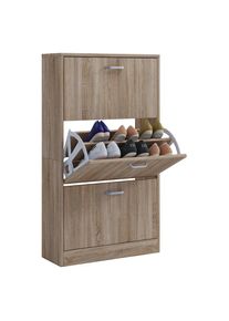 Vcm Schuhschrank &raquo;Holz Regal Schuhschrank Schuhkipper Serie Sipos L&laquo; 1 Stk. tlg.