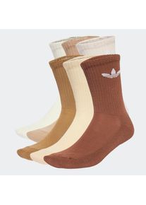 adidas originals Sportsocken &raquo;TR CREW S 6P&laquo; 6 Stk. tlg. f&uuml;r Laufen, 6er-Pack, mit Trefoil Logo, wadenlang