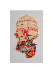 Stickereien Plauen Fensterdekoration &raquo;Fensterbild 2 Osterhasen&laquo; Plauener Spitze