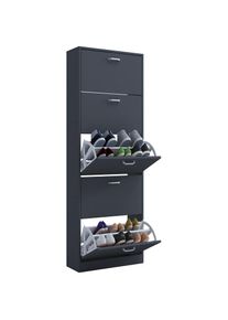 Vcm Schuhschrank &raquo;Holz Regal Schuhschrank Schuhkipper Serie Sipos XL&laquo; 1 Stk. tlg.