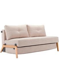 INNOVATION LIVING Schlafsofa &raquo;Cubed Klappsofa, hochwertige Schlaffunktion, Design und extra Komfort&laquo; Frontauszug, sehr platzsparend, abgewinkelt 