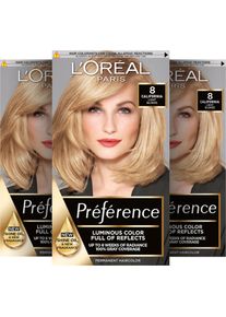 L'Or&eacute;al L'OR&Eacute;AL PARIS Coloration &raquo;PR&Egrave;FE&Egrave;RENCE HAARFARBE&laquo; dauerhafte Haarcoloration mit 100% Grauabdeckung