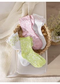 w&auml;schepur Dames Sokken in op kleur gesorteerd ,maat 39-42, Witt, 80% Katoen, 18% Polyamide, 2% Elastan