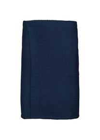 Vossen Kilt &raquo;Will-L, ideal f&uuml;r Sauna & Spa&laquo; Saunakilt f&uuml;r Herren,Waffelpiqu&eacute;-Struktur,reine Baumwolle, Druckkn&ouml;pfe schwarz, Gr&ouml;&szlig;e L&auml;nge: 60 cm